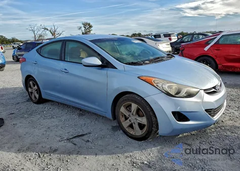 2012 Hyundai Elantra Gls z USA, uszkodzony, nr VIN KMHDH4AE2CU338892